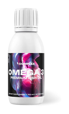 Complex Supplements Omega 3 Fish Oil 150 ml Doplnok stravy s Omega-3