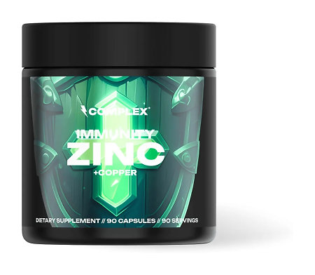 Complex Supplements Zinc Bisglycinate Doplnok stravy s chelátom zinku