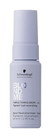 Schwarzkopf Professional BlondME Bond Repair Purple Toning Drops Ice Violette Tönungsdrops für kühle Blondnuancen