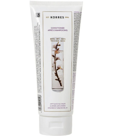 Korres Almond & Linseed Conditioner conditioner for dry and damaged hair