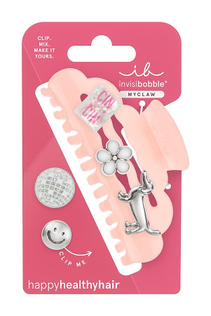 Invisibobble L Hug me, Baby 6pc skřipec s vyměnitelnými designovými ozdobami