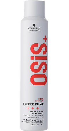 Schwarzkopf Professional OSiS+ Hold Freeze Strong Hold Pump spray lak na vlasy se silnou fixací