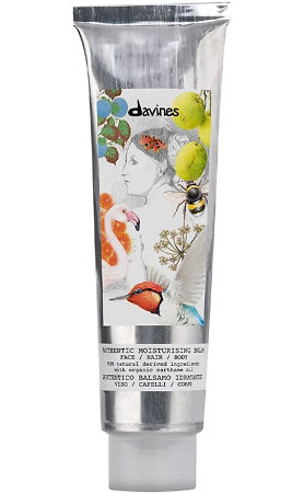 Davines Authentic Formulas Moisturizing Balm Hair, Face & Body Hydrating Balm for Hair, Face, and Body
