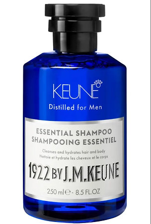 KEUNE Essential Shampoo šampon na vlasy, tělo i vousy