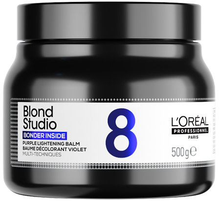 L'Oréal Professionnel Blond Studio Purple Lightening Balm 8 zesvětlující balzám