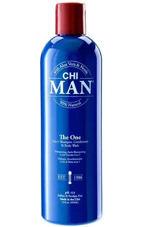 CHI Man The One 3-IN-1 Shampoo šampon, kondicioner a sprchový gel v 1