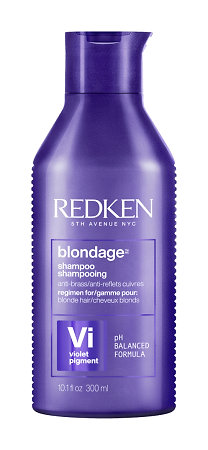 Redken Color Extend Blondage Shampoo purple shampoo to neutralize yellow tones