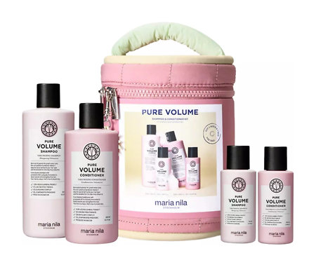 Maria Nila Pure Volume Bag Pure Volume objemová dárková sada pro jemné a splihlé vlasy