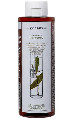 Korres Laurel & Echinacea Shampoo šampon proti lupům s vavřínem a echinaceou