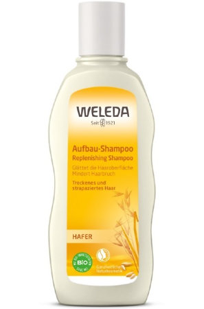 Weleda Oat Replenishing Shampoo ovesný regenerační šampon pro suché a poškozené vlasy
