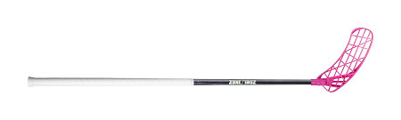 Zone floorball Air/Two Curve 2.0 27 Chrome/Silver Florbalová palica