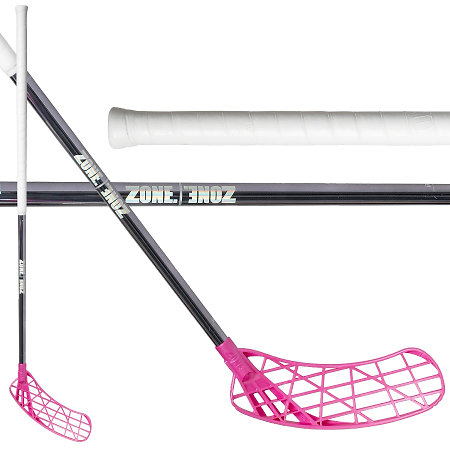 Zone floorball Air/Two Curve 2.0 27 Chrome/Silver Floorball stick