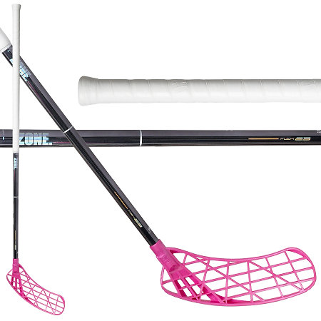 Zone floorball Air/Two Power 23 Chrome/Silver Floorball Schläger