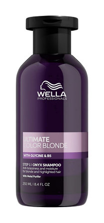 Wella Professionals Ultimate Color Blonde Shampoo Violettes Shampoo zur Neutralisierung von Gelbstichen in blondem Haar Poskytnout zpětnou vazbu