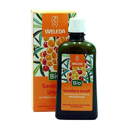 Weleda Sea Buckthorn Juice sugar-free sea buckthorn juice to support immunity