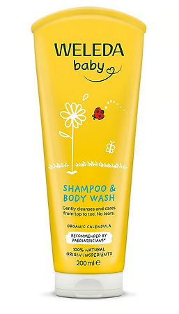 Weleda Calendula Shampoo & Bodywash měsíčkový dětský šampon