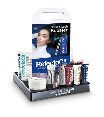 RefectoCil Lash & Brow Bar vybavený pracovný stojan
