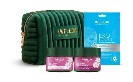 Weleda Wild Rose Radiance Ritual darčeková sada na rozjasnenie a vyhladenie pleti