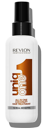 Revlon Professional Uniq One Coconut Treatment leave-in hair mask with coconut scent