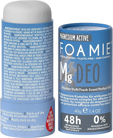 Foamie Refresh Solid Deodorant aktívny dezodorant s horčíkom pre mužov