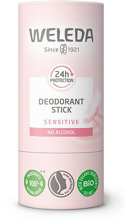 Weleda Deodorant Stick Sensitive gentle solid deodorant for sensitive skin