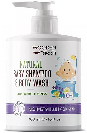 Wooden Spoon Natural Baby Shampoo And Body Wash 