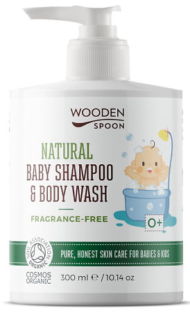 Wooden Spoon Natural Baby Shampoo And Body Wash 