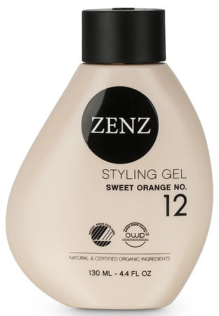 ZENZ Organic Styling Gel Sweet Orange No. 12 Pflegendes Styling-Gel mit Hitzeschutz