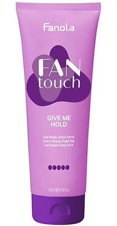 Fanola Fan Touch Give Me Hold Extra Strong Fluid extra strong liquid hair gel