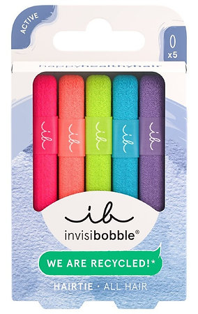 Invisibobble Hair Tie Neon sada športových gumičiek do vlasov