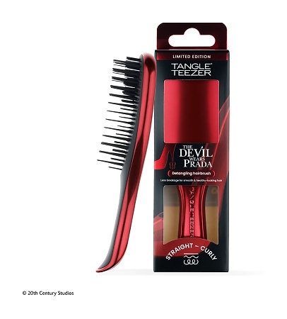 Tangle Teezer Ultimate Detangler Mini The Devil Wears Prada mini kefa inšpirovaná módnym svetom Diabol nosí Pradu