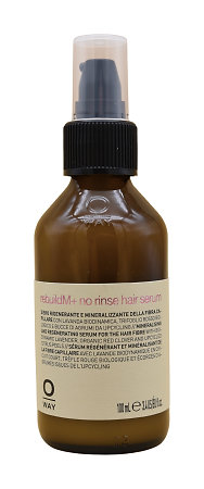 Oway Rebuildm+ No Rinse Hair Serum leave-in protein serum for long-lasting repair of damaged hair
