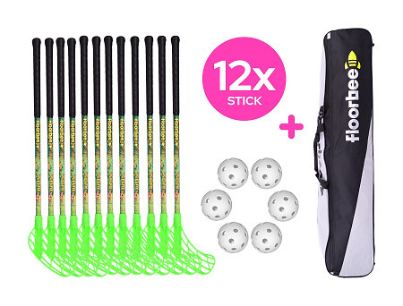 FLOORBEE Elfie Rookie 36 set Florbalová súprava hokejok