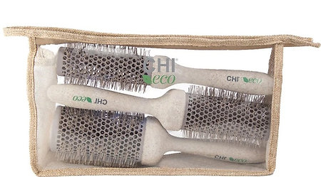 CHI Eco Brushes Kit Set runder Haarbürsten
