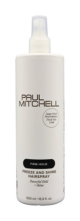 Paul Mitchell Firm Hold Freeze And Shine Hairspray strong-hold hairspray with high shine