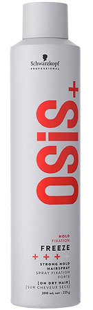 Schwarzkopf Professional OSiS+ Hold Freeze Strong Hold Hairspray strong hairspray with heat protection