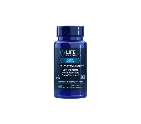 Life Extension PalmettoGuard® Saw Palmetto/Nettle Root Formula with Beta-Sitosterol Doplněk stravy pro zdraví prostaty