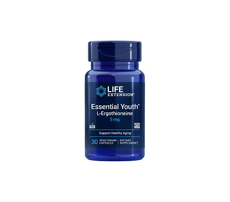 Life Extension Essential Youth L-Ergothioneine Doplnok stravy s ergothioneínom