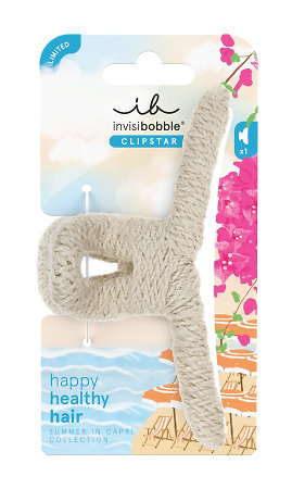 Invisibobble Clipstar L Sic Sunny Sailor large hair claw clip with coastal elegance