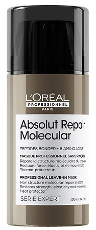L'Oréal Professionnel Série Expert Absolut Repair Molecular Professional Leave-In Mask Maske ohne Spülung für geschädigtes Haar