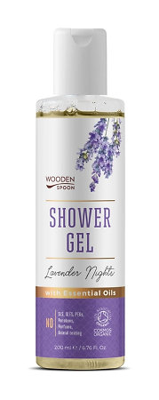 Wooden Spoon Shower Gel Lavender Nights