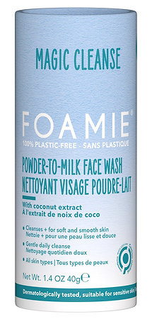 Foamie Powder to Milk Face Wash Magic Cleanse Gesichtsreinigungspuder für eine gründliche Hautreinigung