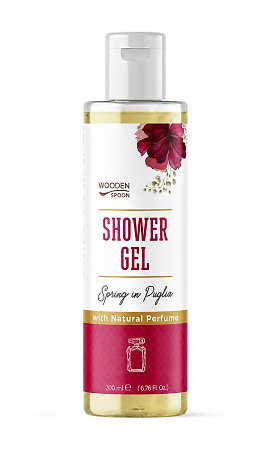 Wooden Spoon Shower Gel Spring In Puglia
