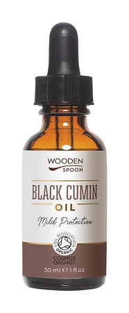Wooden Spoon Organic Black Cumin Oil olej z černého kmínu pro pleť a vlasy