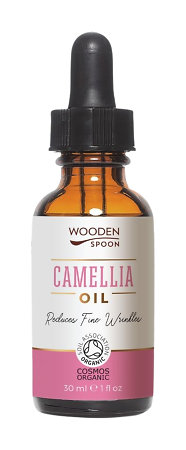 Wooden Spoon Organic Camellia Oil
