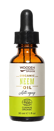 Wooden Spoon Organic Neem Oil nimbový olej pro problematickou a podrážděnou pokožku.