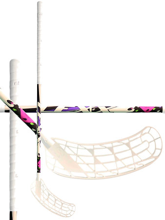Floorball stick Lexx Black Wolf V1 3,2 Rainbow Silver/Purple `15