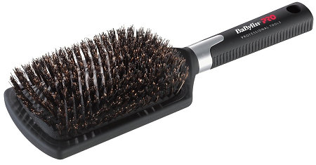 BaByliss PRO Large Paddle Brush Boar Bristles kartáč s přírodními štětinami