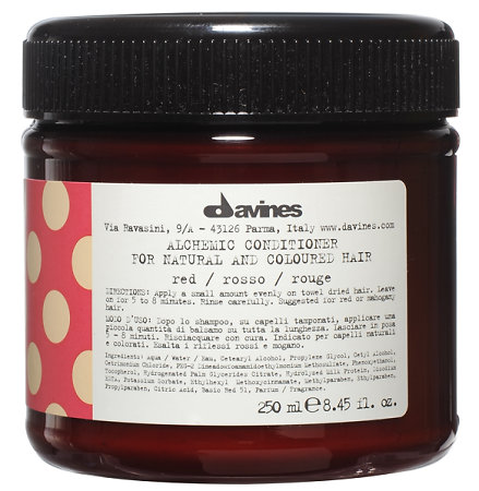 Davines Alchemic Conditioner Red barvicí kondicionér pro červené odstíny