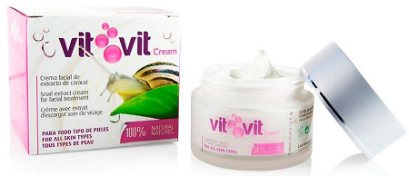Diet Esthetic Vit Vit Snail Slime Cream pleťový krém pre hladkú a čistú pleť